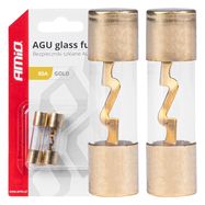 Car AGU glass fuses 80A AMIO-03488, AMiO
