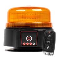 Wireless LED warning lamp with remote R65 R10 12/24V AMIO-03932, AMiO