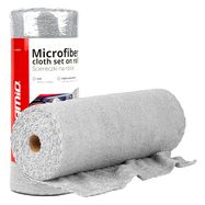 Microfiber cloth set on roll 30x30cm 120g AMIO-03974, AMiO