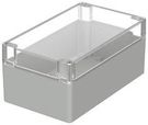 SMALL ENCLOSURE, PC, GREY/CLEAR