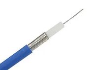 COAXIAL CABLE, RG405, 50 OHM, PTFE, FEP, BLUE, 100M 03AM6408