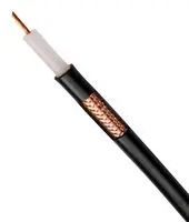 COAXIAL CABLE, RG8U, 50 OHM, PVC, 328FT