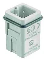 HEAVY DUTY INSERT, PLUG, 3POS, SIZE 3A