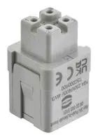HEAVY DUTY INSERT, RCPT, 3POS, SIZE 3A