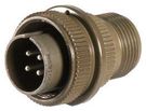 CIRCULAR CONNECTOR PLUG SIZE 14S, 5 POSITION, CABLE