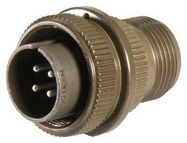 CIRCULAR CONNECTOR PLUG SIZE 14S, 4 POSITION, CABLE