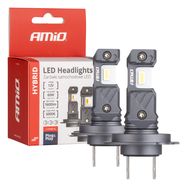 LED Headlights Hybrid series H7 H18 6000K Canbus 60W AMIO-04115, AMiO