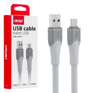 Cable USB-A TO TYPE-C 60W 200cm FullLINK model X111 AMIO-04290, AMiO