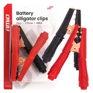Krokodilinės jungtrys 170mm 400A, 2vnt, AMiO