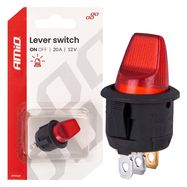 Lever switch 20A 12V AMIO-04438, AMiO
