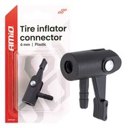 Plastic Tire Inflator Connector 6 mm AMIO-04501, AMiO
