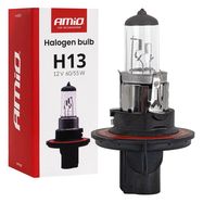 Halogen bulb H13 12V 60/55W PJ26.4t AMIO-04517, AMiO