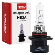 Halogen bulb HB3A 9005XS 12V 65W P20d AMIO-04520, AMiO