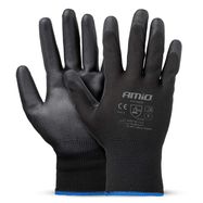 PU Safety gloves 4 pcs Size 9 (2 pairs), 3131X AMIO-04632, AMiO