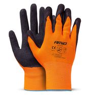 PE Latex foamsafety gloves 4 pcs Size 9 (2 pairs), 2132X AMIO-04640, AMiO
