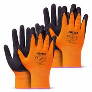PE Latex foamsafety gloves 4 pcs Size 11 (2 pairs), 2132X AMIO-04642, AMiO