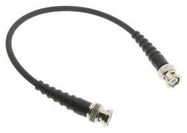 COAXIAL CABLE, 12IN, BLACK