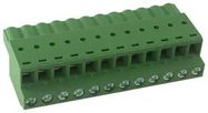 TERMINAL BLOCK PLUGGABLE 12 POSITION, 24-14AWG