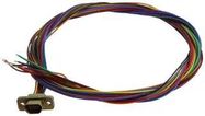 MICRO D CONN, RCPT, 9POS, CRIMP