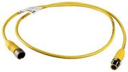 SENSOR CORDSET, M12 4 POSITION MALE TO FEMALE, 1M