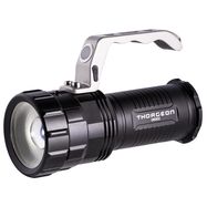 Žibintuvėlis LED 10W CREE, 800lm, įkraunamas, 3 x 18650 (2300mAh), THORGEON