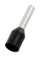 TERMINAL, WIRE FERRULE, 16AWG, BLACK