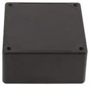 ENCLOSURE, UTILITY, PLASTIC, BLACK