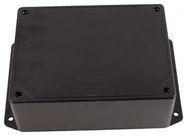 ENCLOSURE, UTILITY, PLASTIC, BLACK