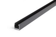 LED Profile LINEA20 EF/TY 2000 black anod.