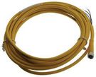 SENSOR CORD, M8 3P RCPT-FREE END,4M