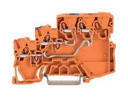 TERMINAL BLOCK, DIN RAIL, 8POS, 16AWG