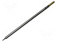 Tip; chisel,elongated; 1mm; 413°C; for soldering station METCAL