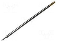 Tip; conical,elongated; 1mm; 413°C; for soldering station METCAL