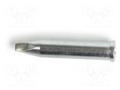 Tip; chisel; 2.5mm; for soldering station METCAL