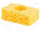 Tip cleaning sponge; for soldering station; 130x78x35mm METCAL