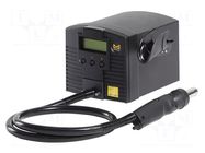 Station: hot air; digital,with push-buttons; 600W; 100÷450°C METCAL