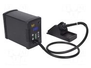 Station: hot air; digital,with push-buttons; 200W; 100÷450°C METCAL