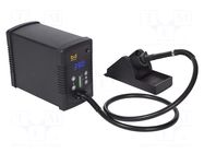 Station: hot air; digital,with push-buttons; 200W; 100÷450°C METCAL