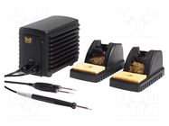 Station: soldering; Station power: 60W; ESD; Ch: 2; 120x200x152.5mm METCAL