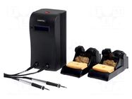 Station: soldering; Station power: 80W; ESD; Ch: 2; 121x130x235mm METCAL