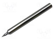 Tip; conical,elongated; 0.4mm; 471°C; for soldering station METCAL
