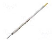 Tip; conical,elongated; 1mm; 413°C; for soldering station METCAL