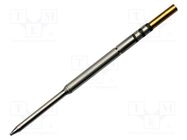 Tip; chisel; 1.2mm; 413°C; for  soldering iron METCAL