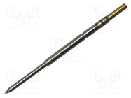 Tip; conical; 0.13mm; 413°C; for  soldering iron METCAL