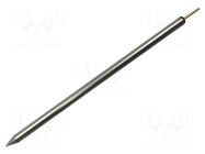 Tip; chisel; 0.8mm; 413°C; for  soldering iron; SmartHeat® METCAL