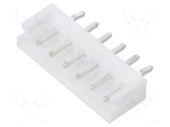 Connector: wire-board; socket; male; PIN: 6; EH; 3A; 250V; straight JST