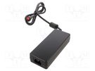 Charger: for rechargeable batteries; acid-lead; 7.5A; 40÷100Ah MEAN WELL