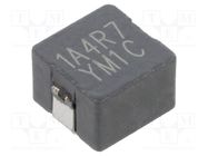 Inductor: wire; SMD; 4.7uH; Ioper: 5.7A; 17mΩ; ±20%; Isat: 10A EATON ELECTRONICS