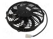 Fan: DC; axial; 12VDC; Ø285x52mm; 1360m3/h; from impeller to motor 