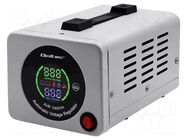 Automatic voltage stabiliser; Usup: 100÷280VAC; Uout: 230VAC QOLTEC